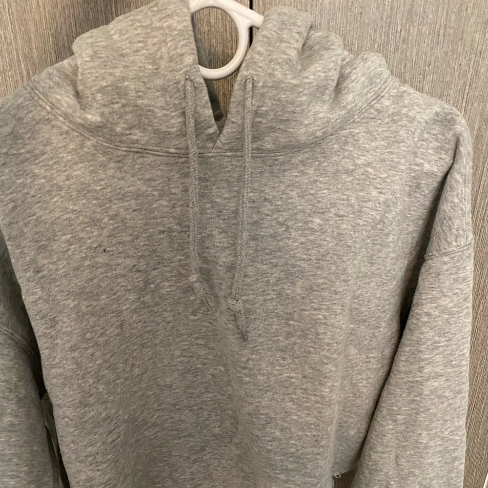 Gray sweatshirt